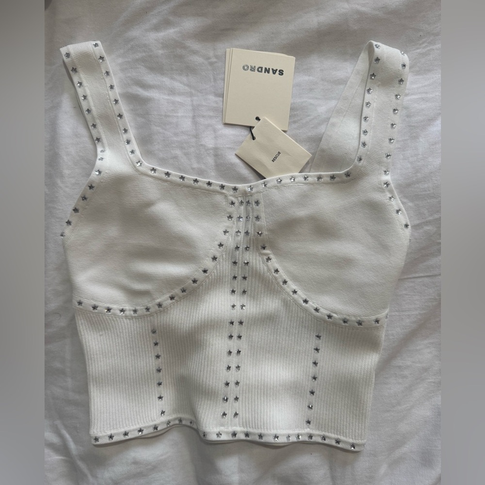 Sandro sold out tank top size 0